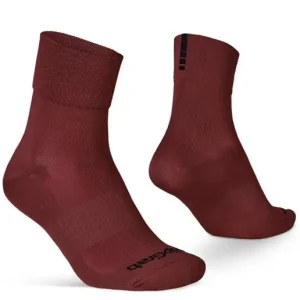 GripGrab Lightweight SL Regular Cut Sommarstrumpor Dark Red Erbjudande