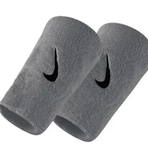 Begränsad tid NIKE Swoosh Wristbands Doublewide Silver