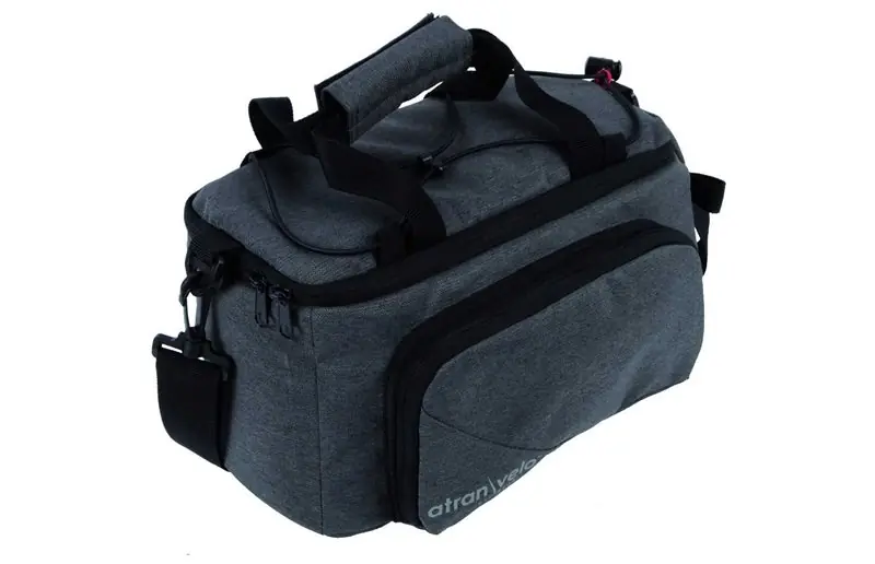 Erbjudandepris Cykelväska Pakethållare Atran Velo Zap Top Bag 18.5 L Grå