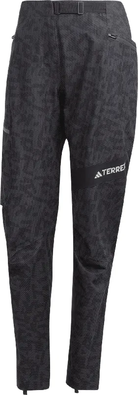 Adidas Women's TERREX Techrock RAIN.RDY Pants Black Billigare