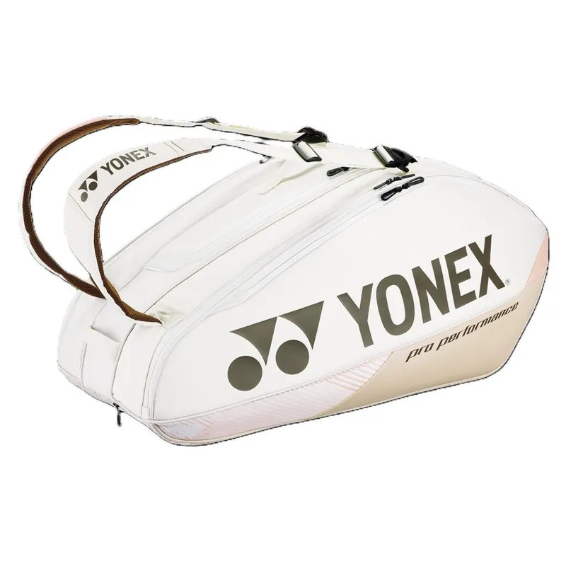 Yonex Pro Performance Racket Bag Sand Beige x9 Endast denna vecka