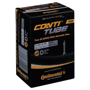 Rabatter Cykelslang Continental Tour Wide Hermetic Plus 26" Dunlop 40mm 47/62-559