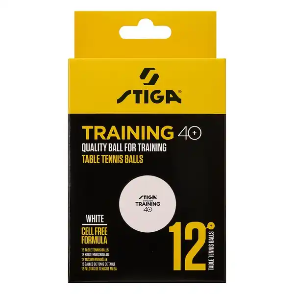Köp online Stiga Ball Training ABS 12-pack Pingisbollar