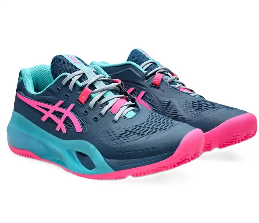 Asics Gel-Resolution X Padel Blue/Pink Mens - 2025 Expressleverans