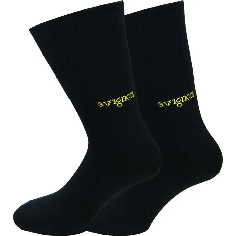 Avignon Unisex 2-Pack Liner Basic Black Snabb frakt