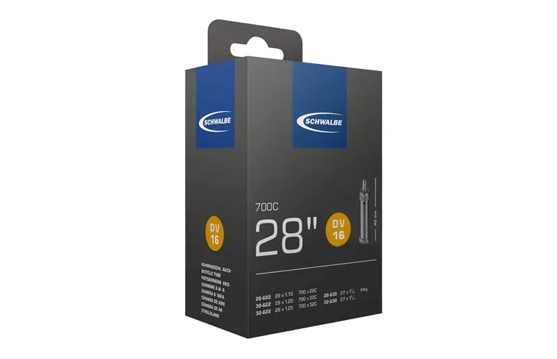 Begränsad tid Schwalbe Cykelslang Dv 16 Standard 28/32-622/630 Cykelventil 40 mm
