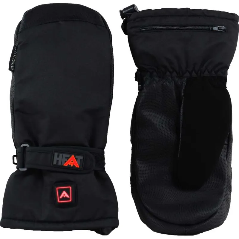 Avignon Unisex HEAT MittenBlaze - Mitten Powerbank Basic Black risnedsättning
