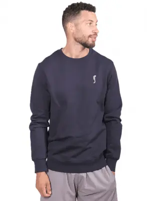 RS Paris Sweatshirt Navy Mens Rabatter
