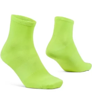 Säker betalning Gripgrab Cykelstrumpor Lightweight Airflow Short Yellow Hi-Vis