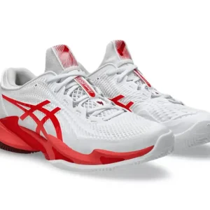 Asics Court FF 3 Novak White/Red Clay Mens - 2025 Begränsad tid