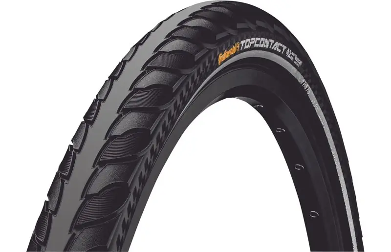 Beställ nu Cykeldäck Continental Top CONTACT II Black/Reflex
