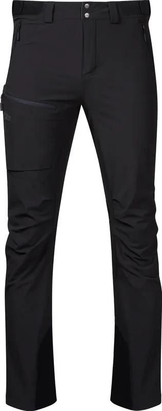 Endast denna vecka Bergans Men's Breheimen Softshell Pants Black/Solid Charcoal