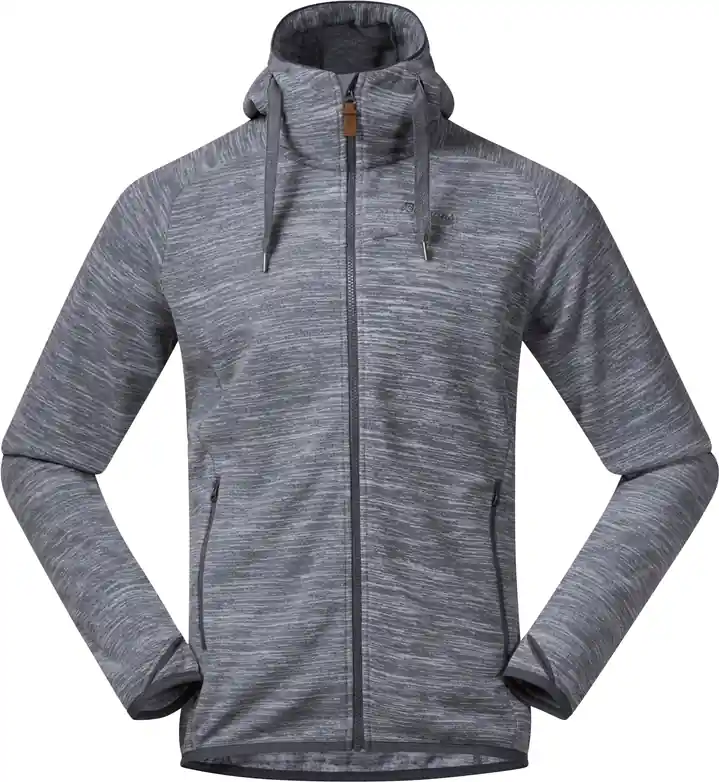 Rea Bergans Men's Hareid Fleece Jacket Aluminium