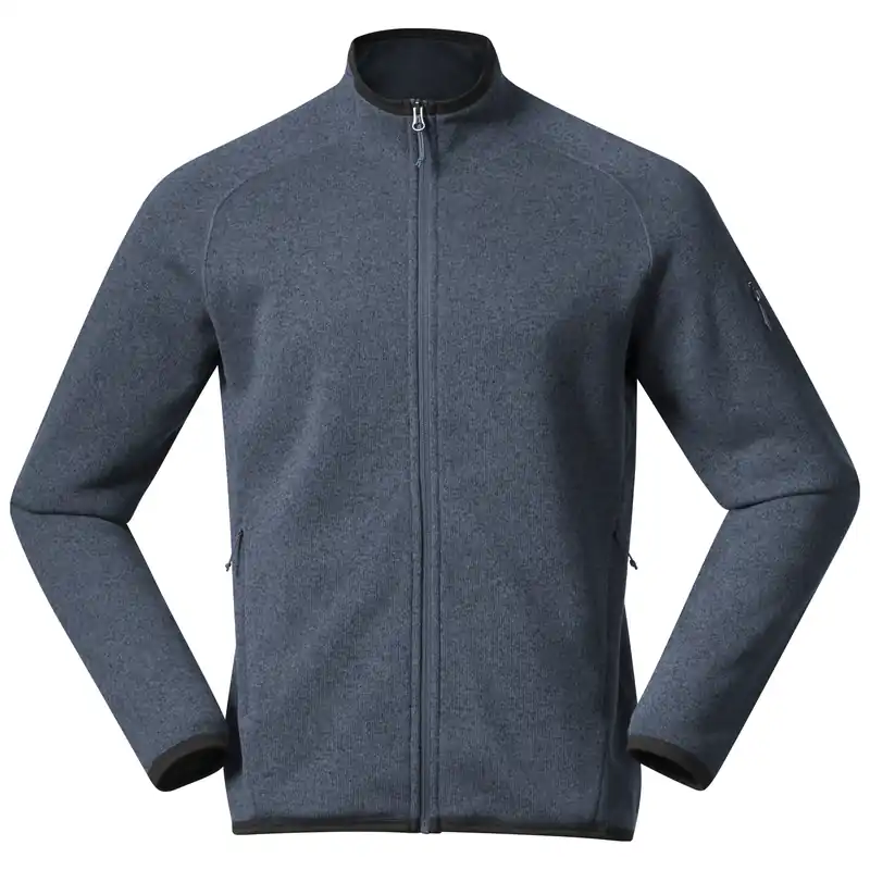 Sänkt pris Bergans Men's Kamphaug Knitted Jacket Orion Blue
