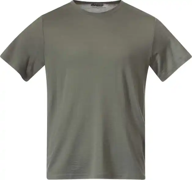 Bergans Men's Whenever Merino Tee Green Mud Outlet