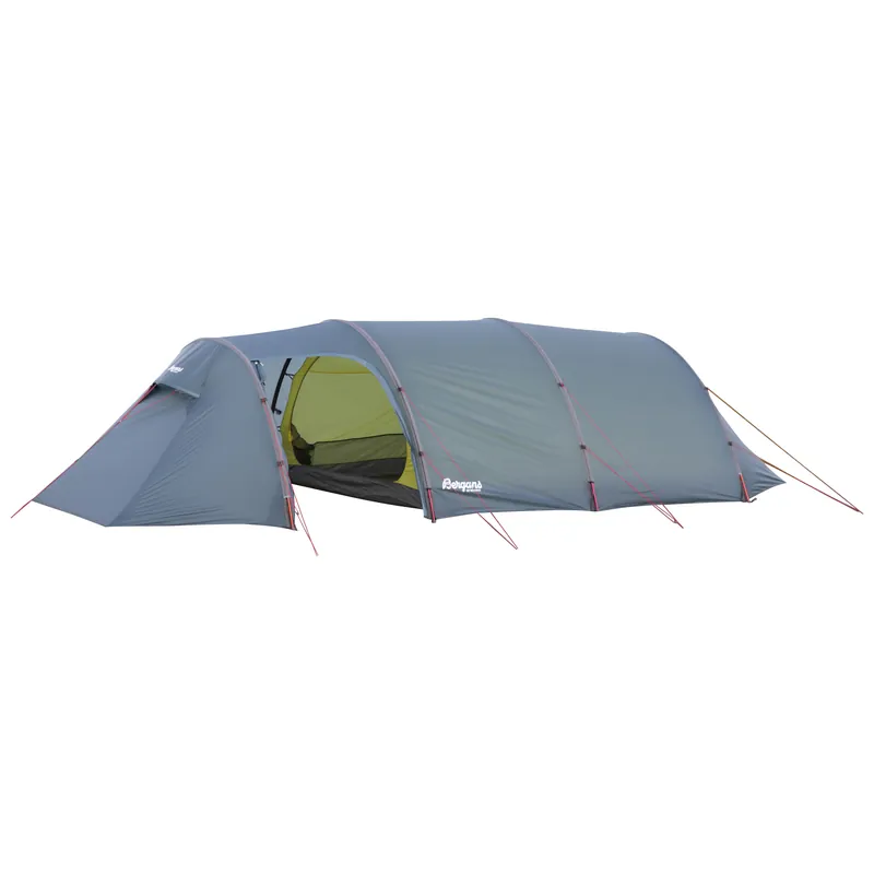 Premium Bergans Trollhetta Tunnel 4-pers Tent Lt Fogblue