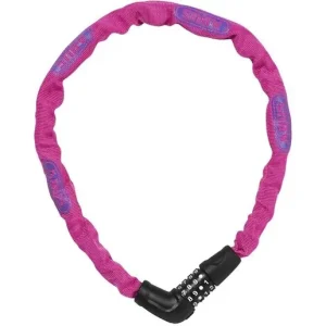 Abus Kättinglås Steel-O-Chain 5805C 5 x 750 mm rosa Nyhet