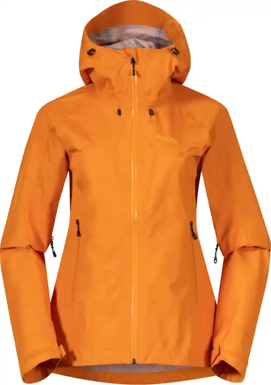 Bergans Women's Skar light 3L Shell Jacket Cloudberry Yellow Extra rabatt