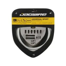 Begränsat antal Jagwire Universal Sport Bromskabelsats (vit flätad) köpa billigt  vel