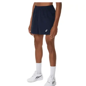 Asics Court 7 tum Shorts Midnight Navy Mens Outlet