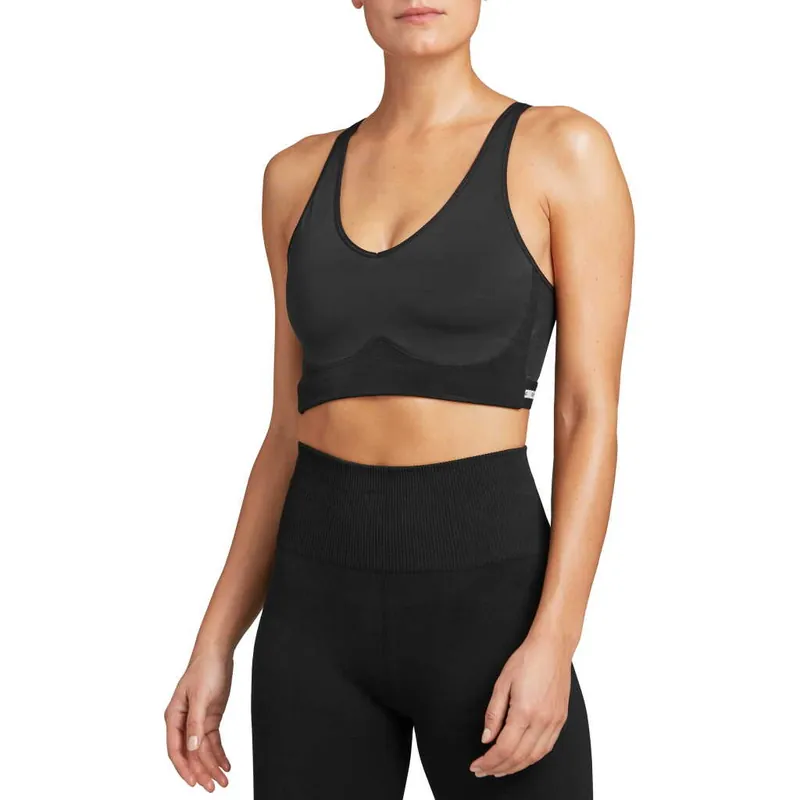 Björn Borg Women's Performance Mid V Support Black Beauty Kampanjpris