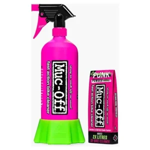 Kampanjpris Muc-Off Rengöringsmedel Bottle For Life Bundle Med Punk Powder 4 X 30 G