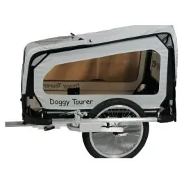 Kampanj Doggy Tourer Hundvagn S (svart / silver) köpa billigt