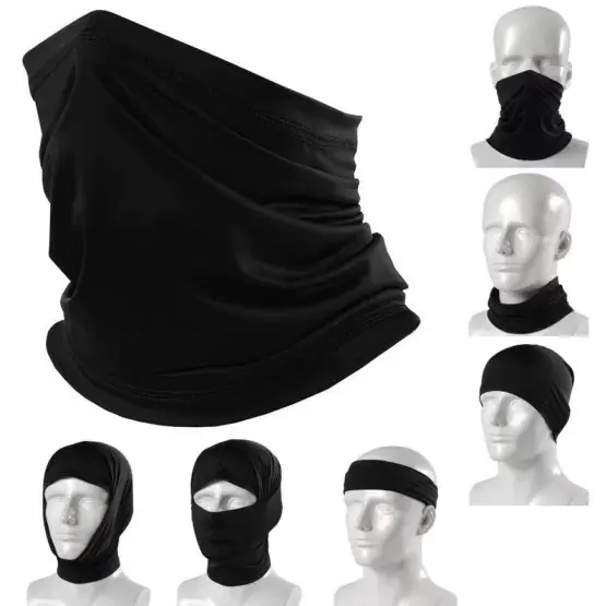 INF Halsvärmare / skidmask Svart (One-size) Endast idag