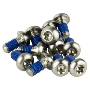 Begränsad tid SRAM Rotor Bolt Kit Titanium T25 Silver 12st