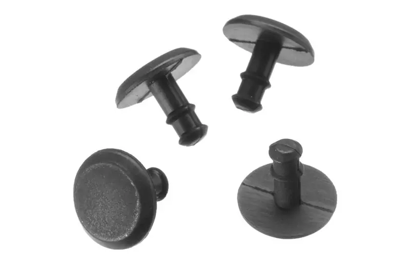 Trygg betalning Reservdelar Scott Rivet Plug 4Pc Set Addict 2022 Black