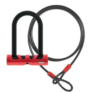 Begränsad tid ABUS Bygellås 420 Ultimate 140 mm + Cobra låsvajer 120 cm SSF-Godkänt