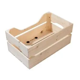 Kampanj racktime Woodpacker Holzbox (brun) köpa billigt