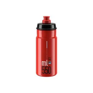 Cykelflaska Elite Jet Red Grå/550 Populärt val