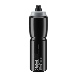 Cykelflaska Elite Jet 950Ml Black/Grey Handla nu