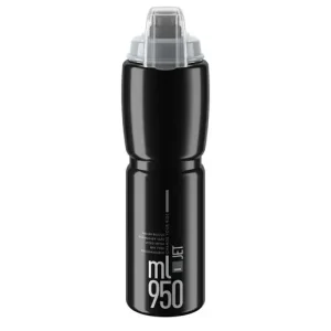 Bästa pris Cykelflaska Elite Jet Plus 950Ml Transparent