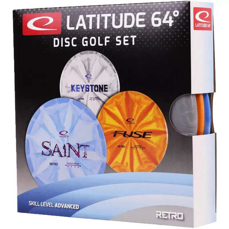Endast idag Latitude 64 Disc Golf Retro Burst Advanced Startset