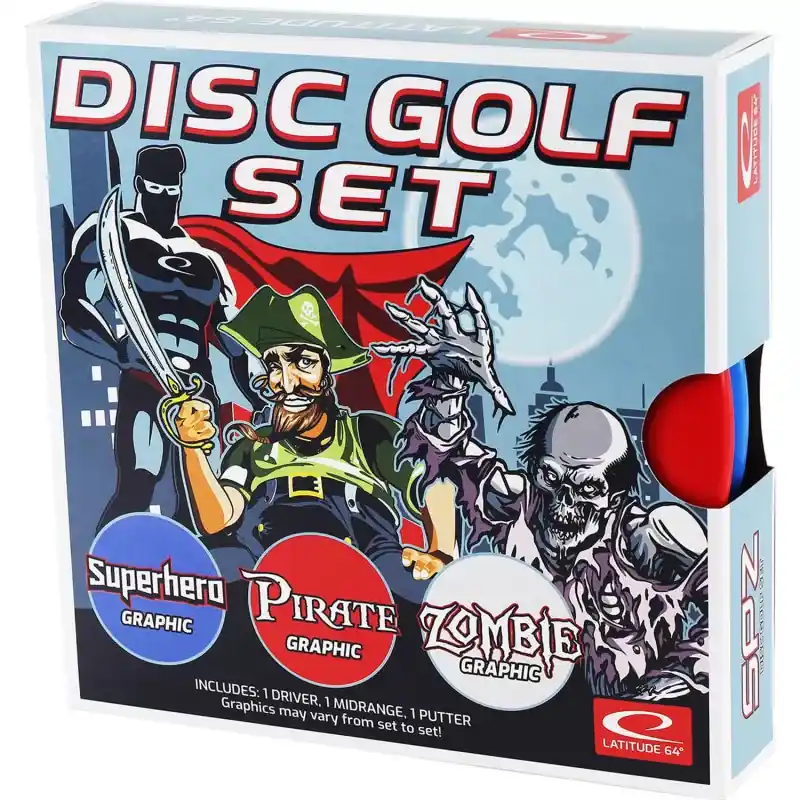 Latitude 64 Disc Golf Set SPZ 3 olika Discar Lägg i varukorgen