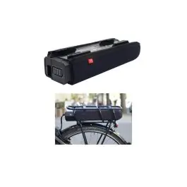 I lager Fahrer Batteriskydd eBike för Shimano Steps (E6000 Bagagebärarbatteri)