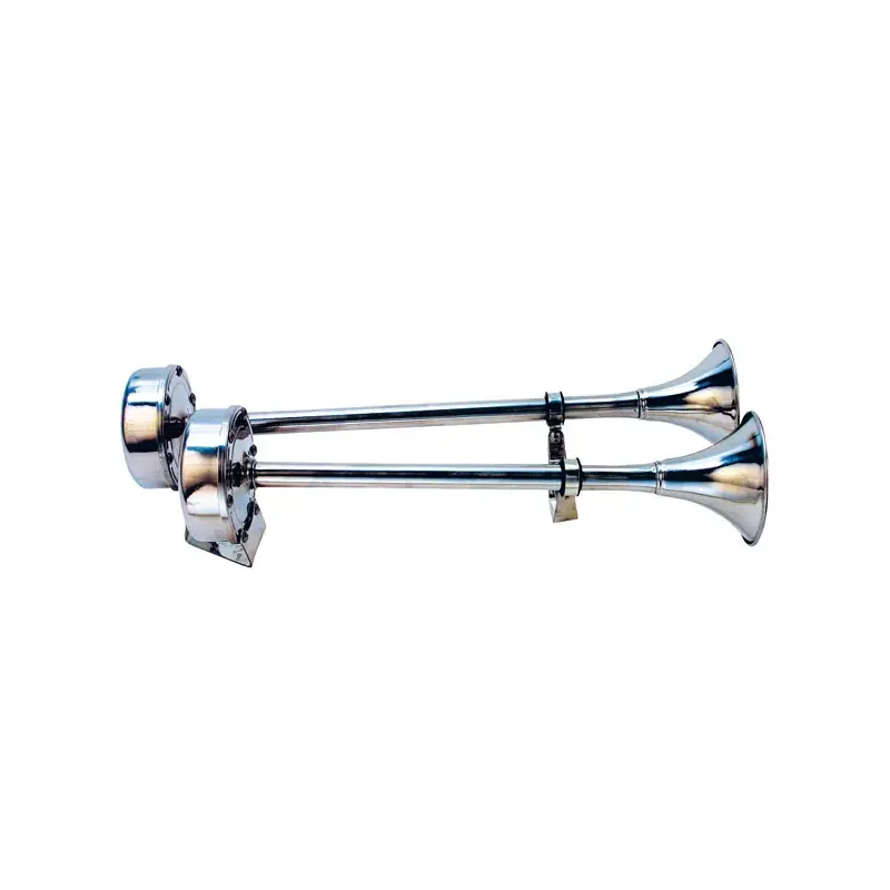 Roca dubbelt trumpethorn Deluxe, 12V Endast idag