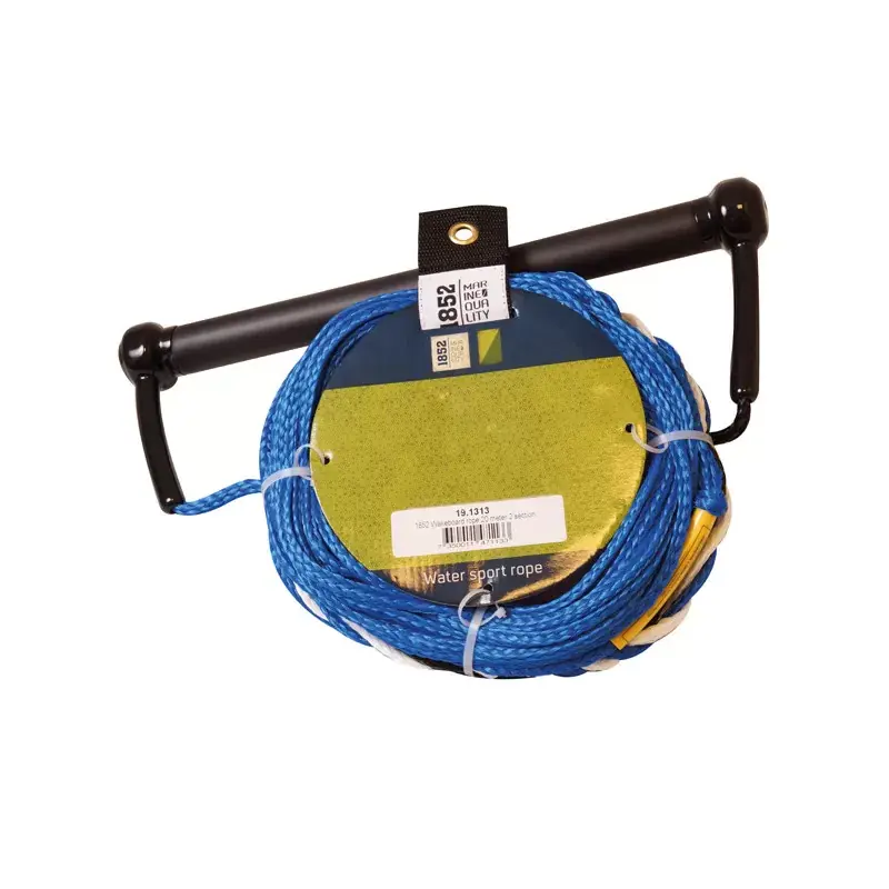 1852 wakeboard-lina med gummihandtag 20 m 2 sektioner Rea