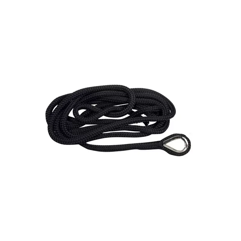 1852 förtöjning db. flätad svart med kaus Ø14 mm 4 m Erbjudandepris