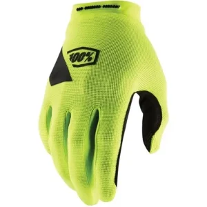 Endast denna vecka 100% Ridecamp Gloves Fluo Yellow