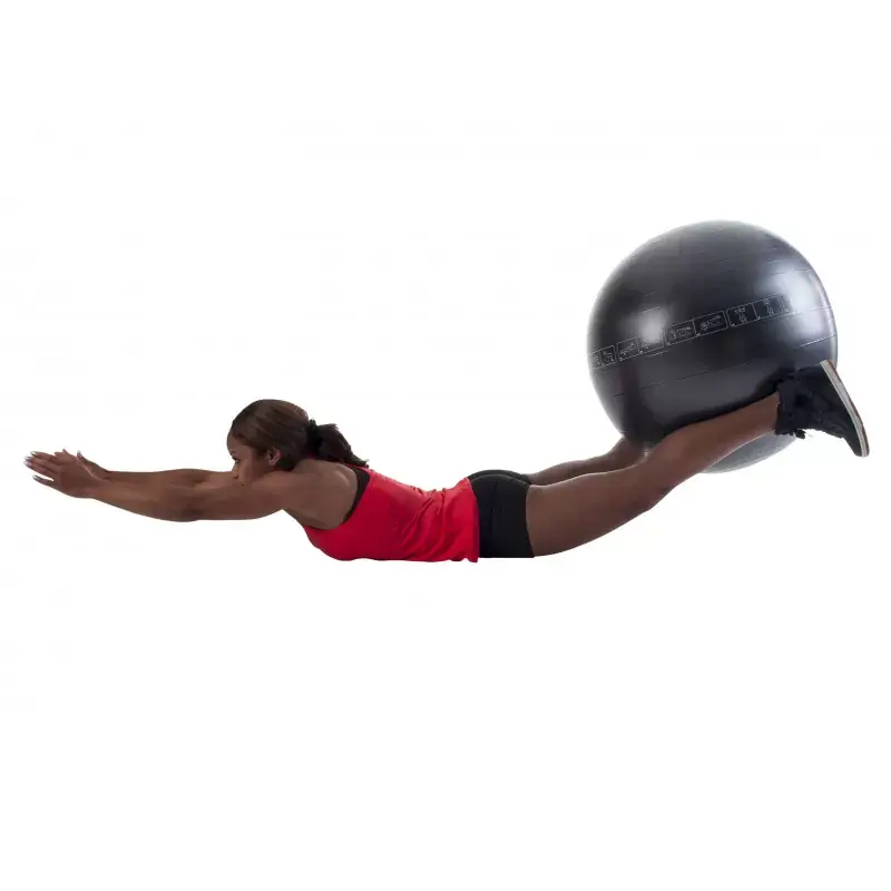 Köp online Pure2Improve P2I200070 Träningsboll, 65 cm, svart, PVC