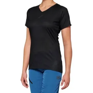 100% Airmatic Womenss Jersey Black Snabb leverans
