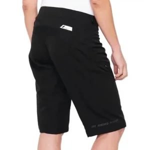 100% Airmatic Womenshorts Black Sänkt pris