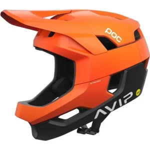 Extra rabatt Poc MTB Hjälm Otocon Race Mips Fluorescent Orange Avip/Uranium Bla