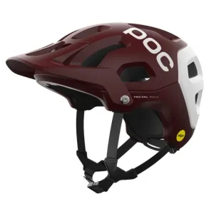 Populärt val Poc MTB Hjälm Tectal Race Mips Garnet Red/Hydrogen White Matt
