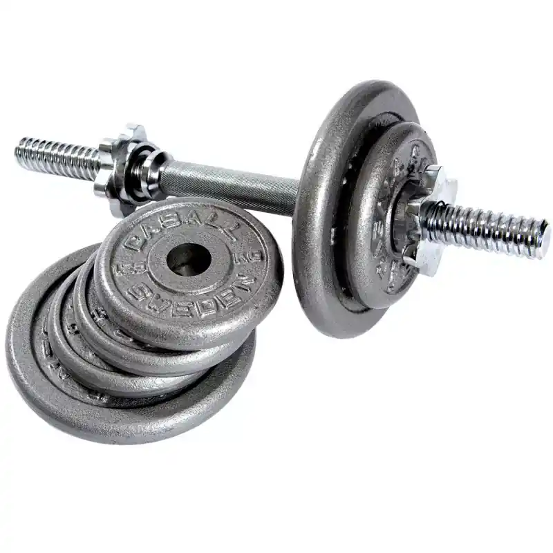 Kampanj Casall Dumbbell set 9kg Silver