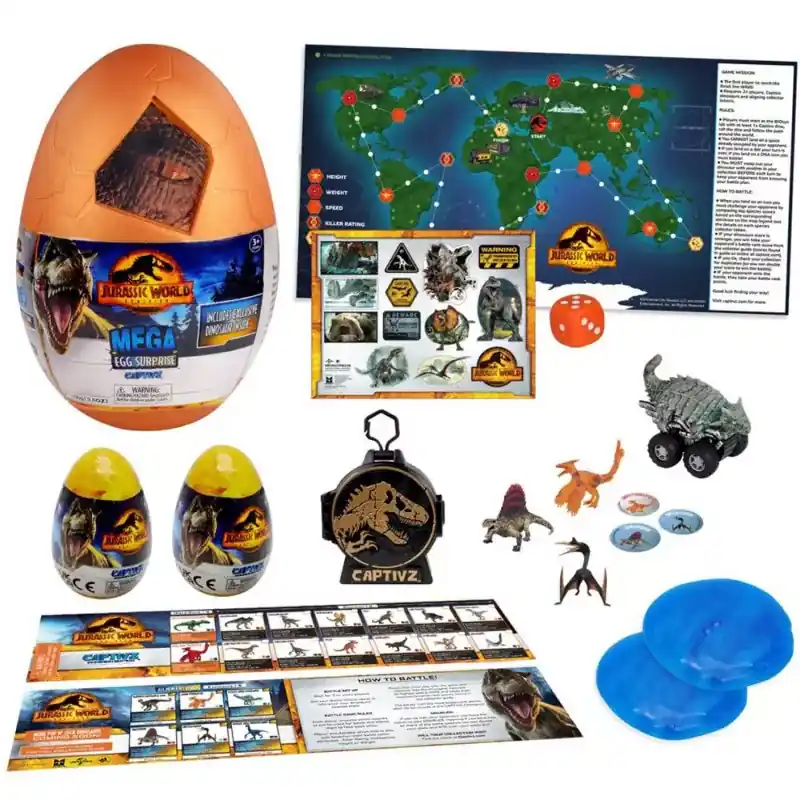 Endast idag Jurassic World Captivz Dominion Mega Egg