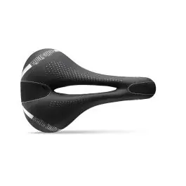 Selle Italia Gel Flow Damcykelsadel (svart / blå | S2) köpa billigt Billigare